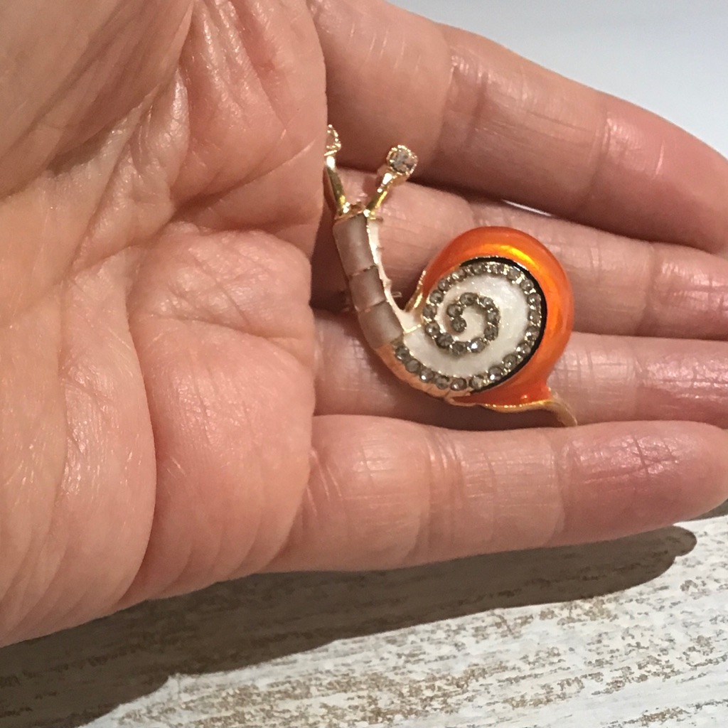 158 Snail Brooch